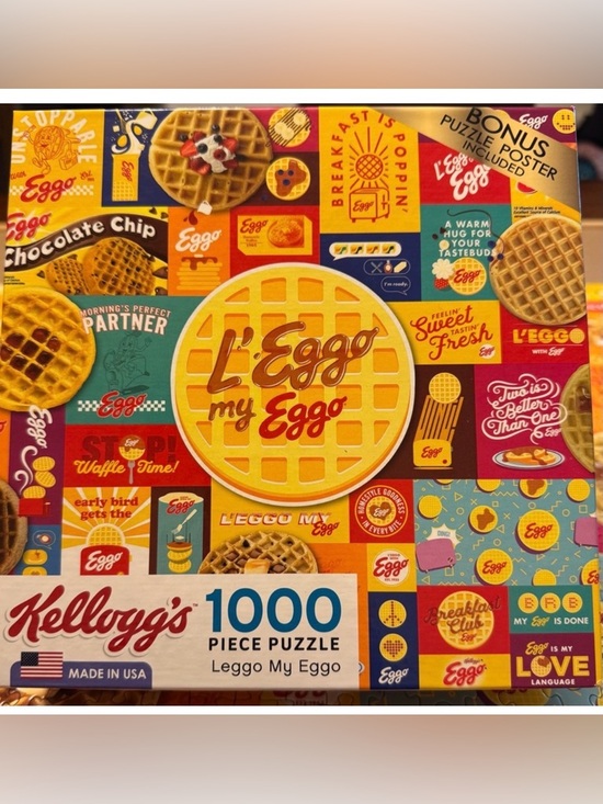 Rose Art Other - Kellogg's L’Eggo my Eggo Puzzle 1000pc